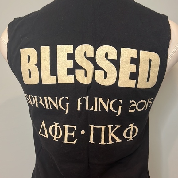 I live the life I deserved delta phi epsilon Dphie sorority tank top - Picture 7 of 8